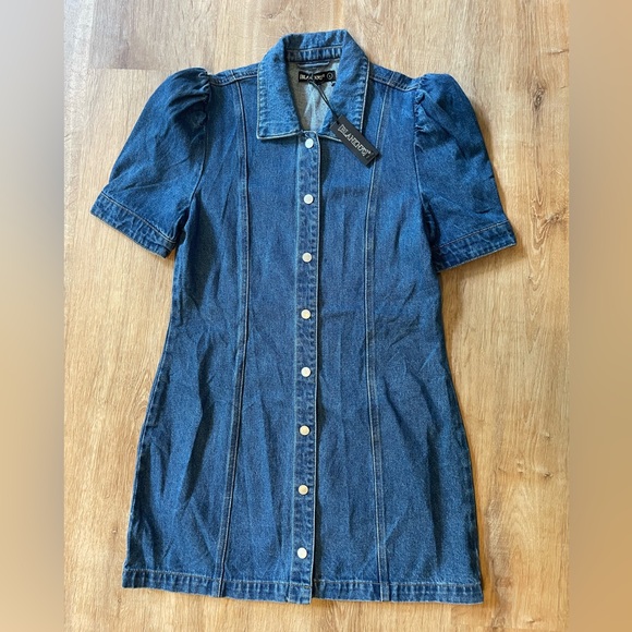NWT Blank NYC Walk in the Park Denim Dress - Picture 4 of 10
